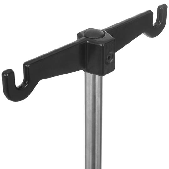 Masiamed in hoogte verstelbare PM-89 roestvrijstalen infuusstandaard MASIA EM0033W - 0001