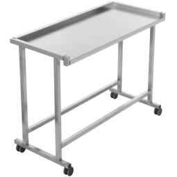 Mesa rectangular para instrumental quirúrgico en acero inoxidable 100 x 50 x 88 Masiamed MC0930-0002
