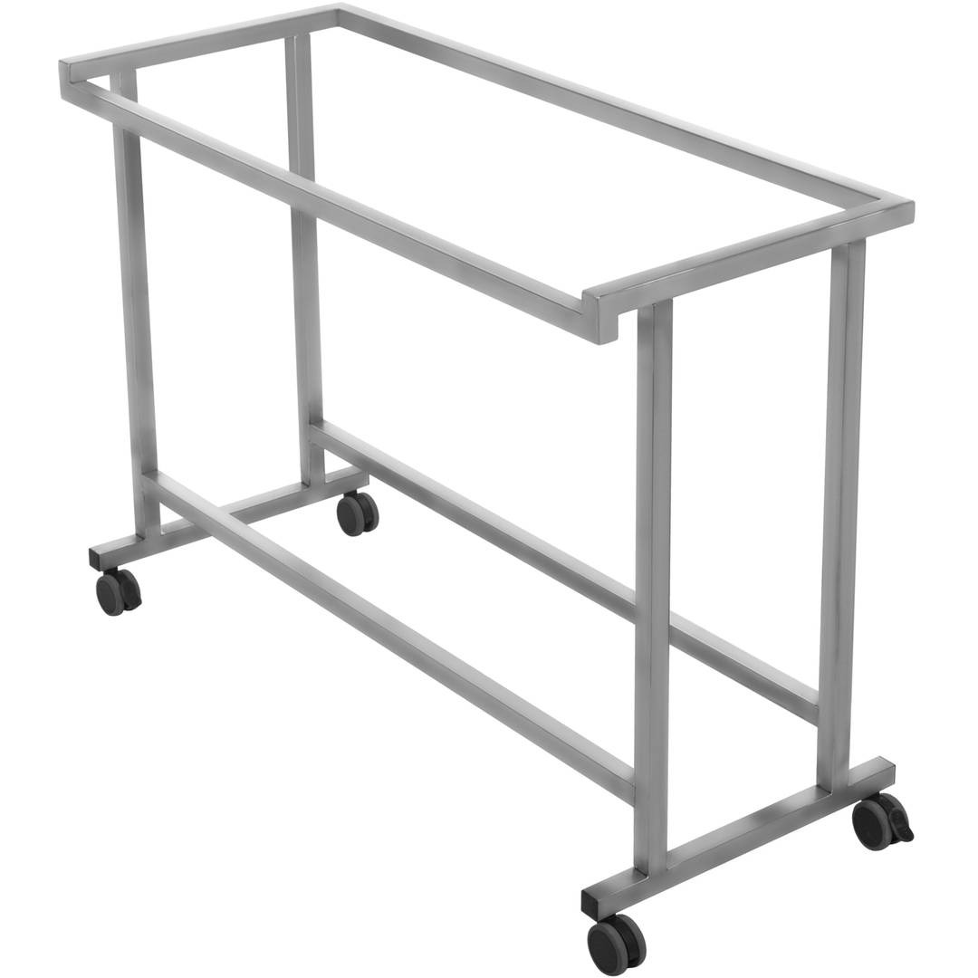 Mesa rectangular para instrumental quirúrgico en acero inoxidable 120 x 50 x 88 Masiamed MC0930-0005