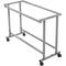 Mesa rectangular para instrumental quirúrgico en acero inoxidable 120 x 50 x 88 Masiamed MC0930-0005