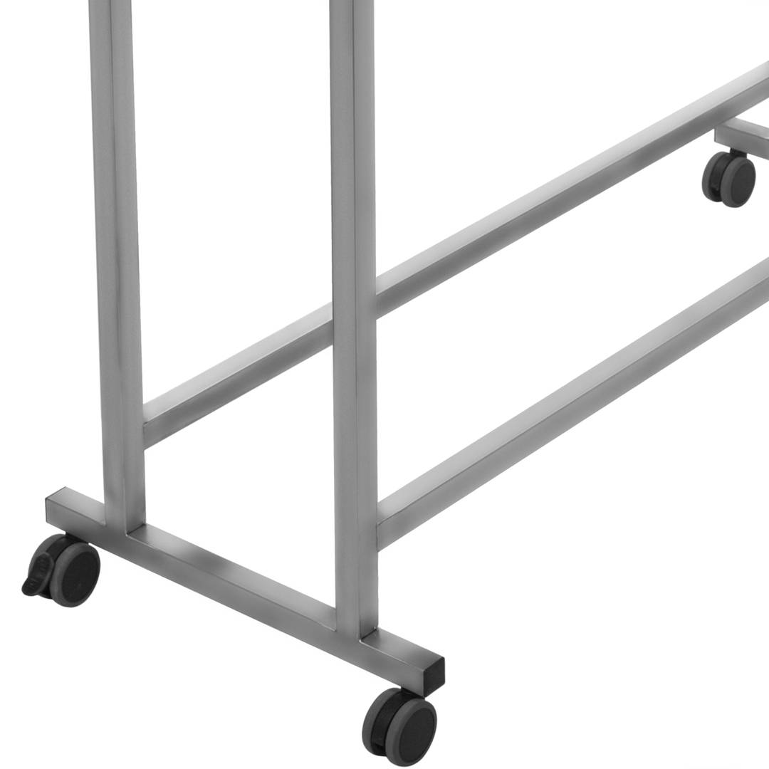 Mesa rectangular para instrumental quirúrgico en acero inoxidable 120 x 50 x 88 Masiamed MC0930-0005