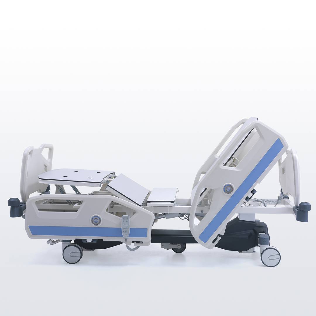 Nitrocare HB 8000-B four-motor intensive care bariatric hospital stretcher with lifting mechanism