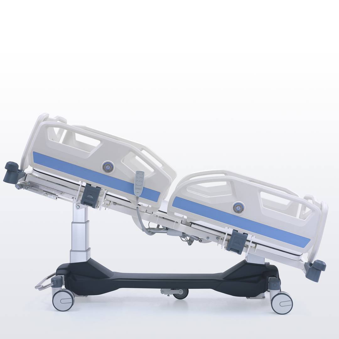 Nitrocare HB 8000-B four-motor intensive care bariatric hospital stretcher with lifting mechanism