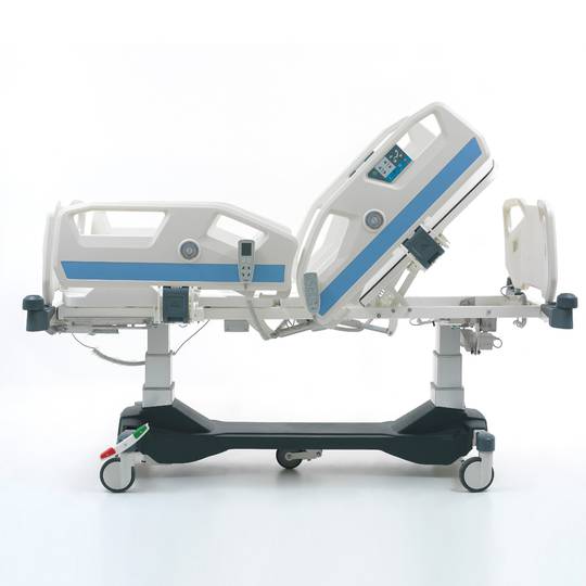 Viermotorige Nitrocare HB 8000 T Intensivkrankenhaustrage mit Gewichtswaage und Hebemechanismus