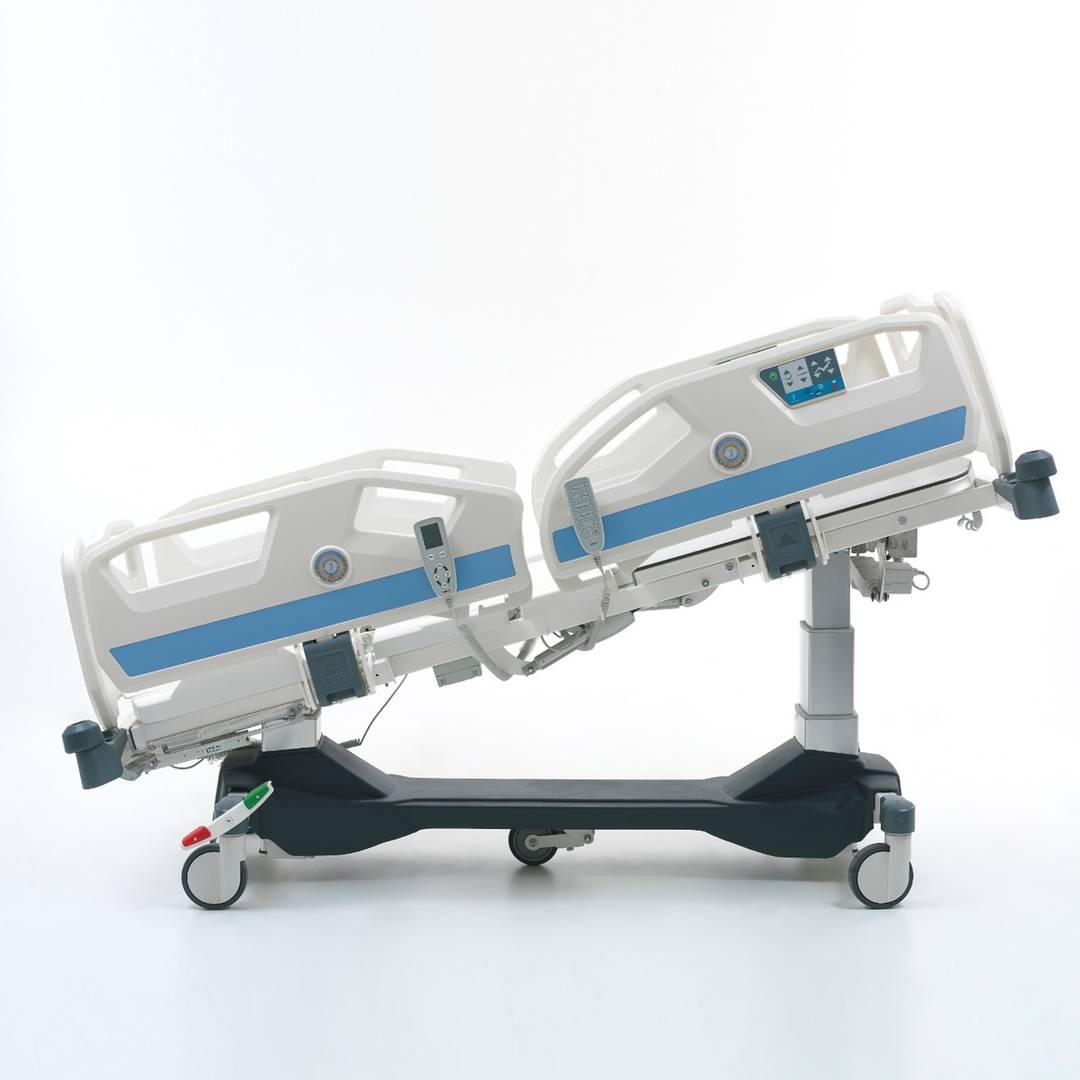 Viermotorige Nitrocare HB 8000 T Intensivkrankenhaustrage mit Gewichtswaage und Hebemechanismus