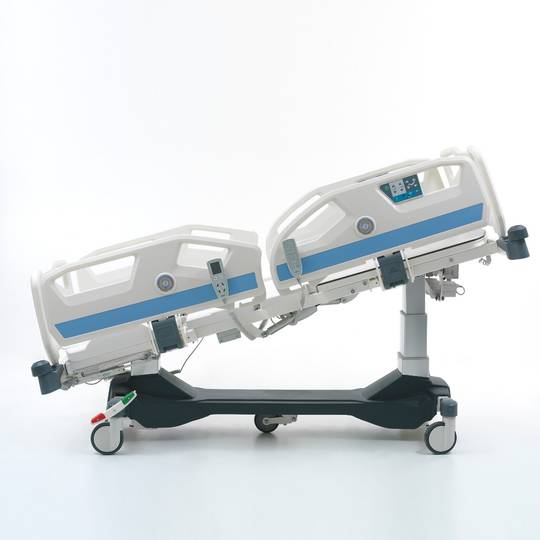 Viermotorige Nitrocare HB 8000 T Intensivkrankenhaustrage mit Gewichtswaage und Hebemechanismus