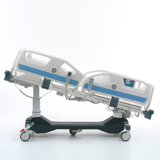 Viermotorige Nitrocare HB 8000 T Intensivkrankenhaustrage mit Gewichtswaage und Hebemechanismus