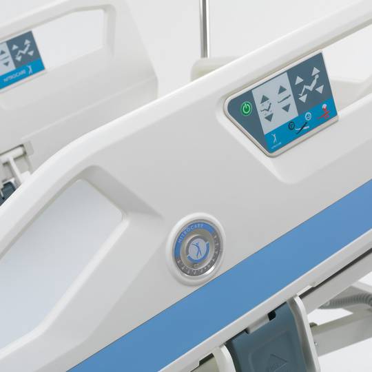Viermotorige Nitrocare HB 8000 T Intensivkrankenhaustrage mit Gewichtswaage und Hebemechanismus