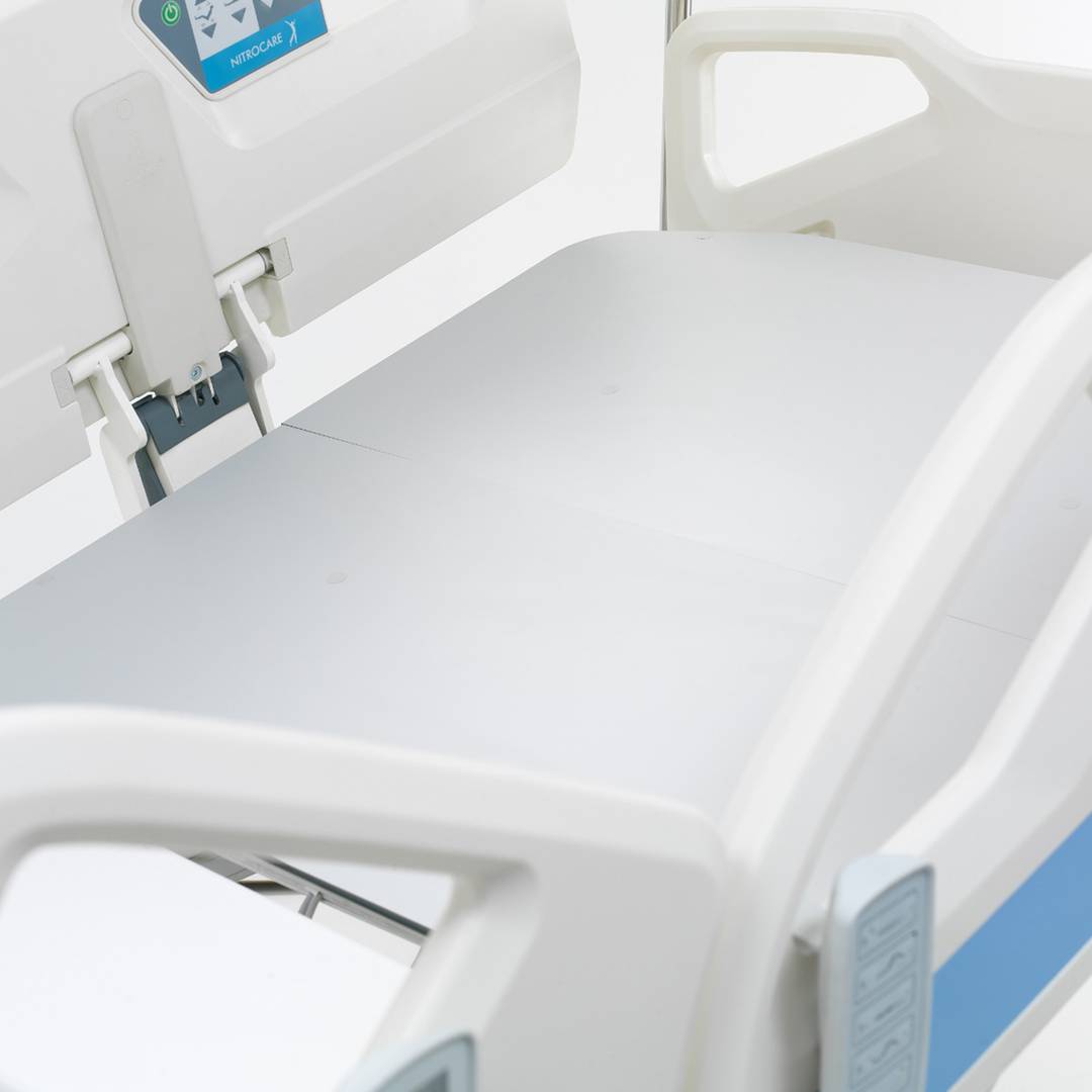 Viermotorige Nitrocare HB 8000 T Intensivkrankenhaustrage mit Gewichtswaage und Hebemechanismus