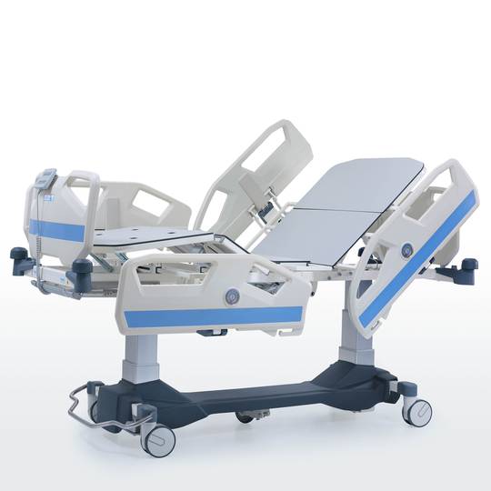 Intensiv-Krankenhaustrage Nitrocare HB 8000 mit vier Motoren und Hebemechanismus