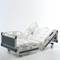 Cama de hospital de terapia intensiva Nitrocare HB 8140 C com quatro motores com haste IV e medidor de ângulo