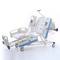 Nitrocare HB 8140 ELC Intensivpflege-Krankenhausbett mit vier Motoren mit Infusionsständer und Winkelmesser
