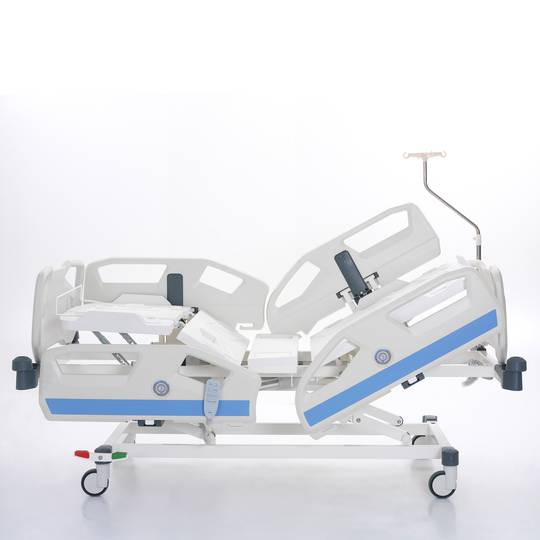 Nitrocare HB 8130 C three-motor emergency hospital bed with ABS lying surface