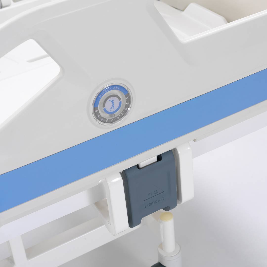 Hospital bed for emergencies Nitrocare HB 8120 with two motors