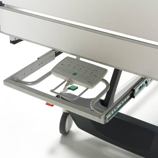 Viermotorig Nitrocare HB 6260 patiënten ziekenhuisbed met ABS ligvlak