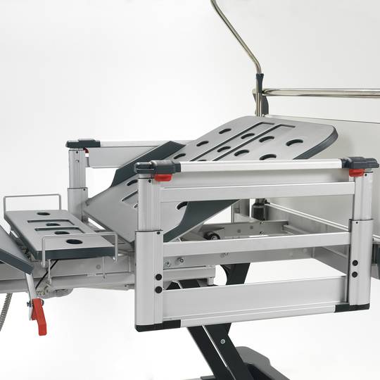 Viermotorig Nitrocare HB 6260 patiënten ziekenhuisbed met ABS ligvlak