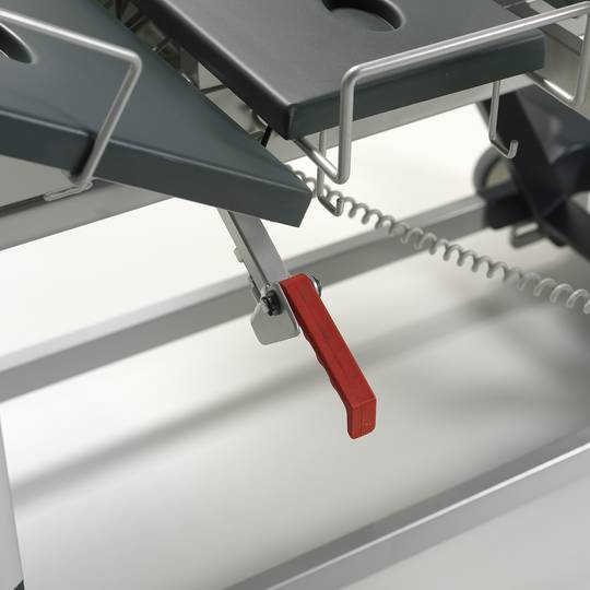 Viermotorig Nitrocare HB 6260 patiënten ziekenhuisbed met ABS ligvlak