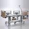 Nitrocare HB 6220 B four-motor hospital bariatric patient bed with HPL lying surface