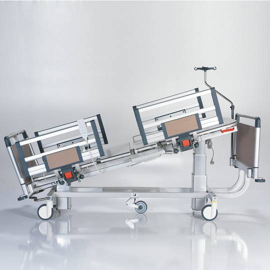 Nitrocare HB 5220 viermotoriges Klinikbett mit HPL-Liegefläche