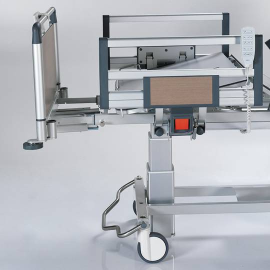 Nitrocare HB 5220 viermotoriges Klinikbett mit HPL-Liegefläche