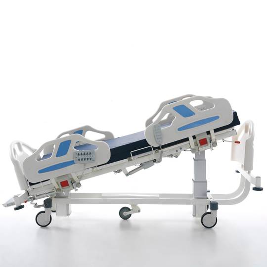 Viermotoriges Patientenbett Nitrocare HB 5330 mit ABS-Liegefläche