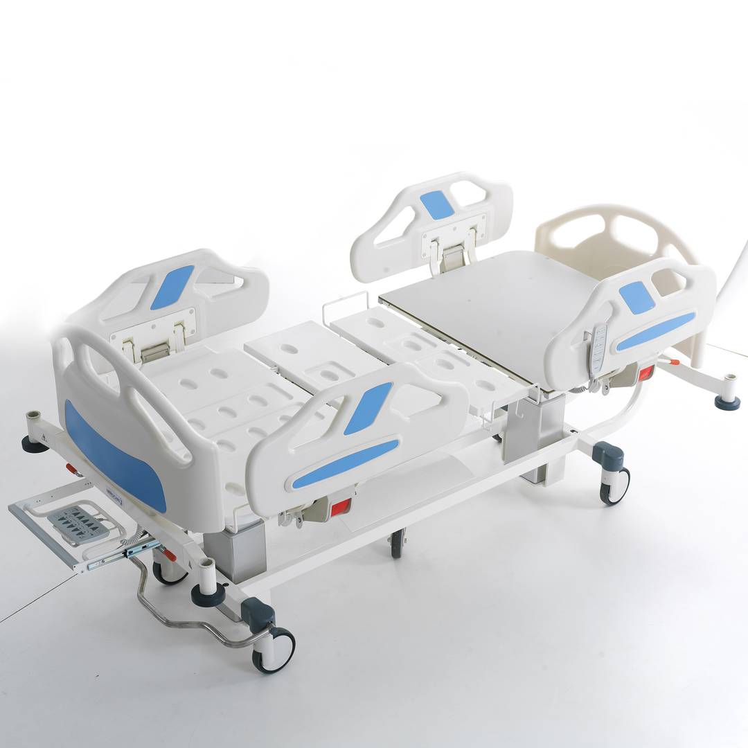 Viermotoriges Patientenbett Nitrocare HB 5330 mit ABS-Liegefläche