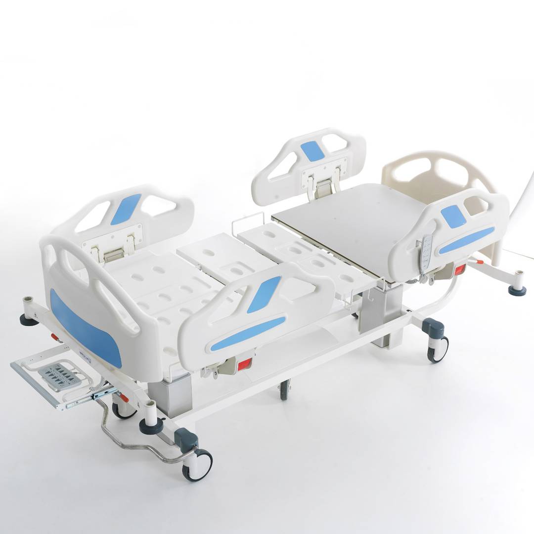 Viermotoriges Patientenbett Nitrocare HB 5330 mit ABS-Liegefläche