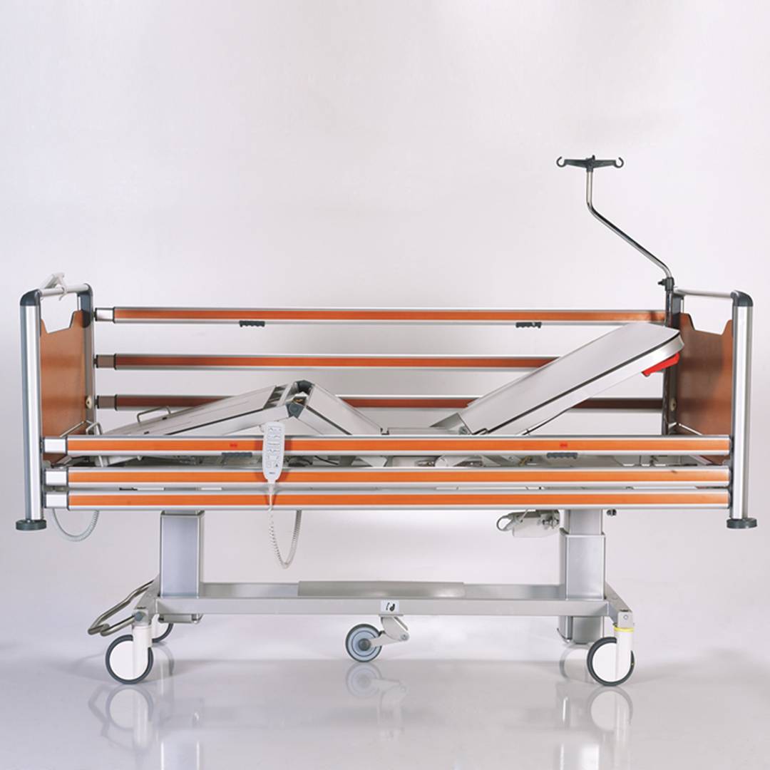 Nitrocare HB 5110 fünfmotoriges Klinikbett mit HPL-Liegefläche