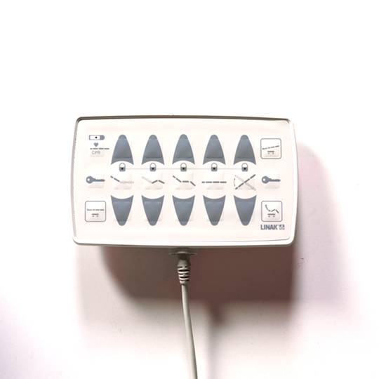 Nitrocare HB 5110 fünfmotoriges Klinikbett mit HPL-Liegefläche