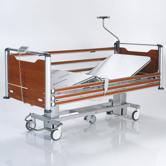 Hospital bed for patient Nitrocare HB 5230 with four motors with ABS support surface