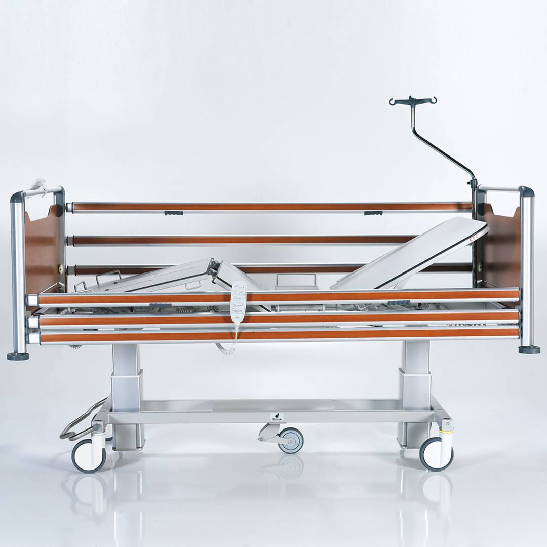 Hospital bed for patient Nitrocare HB 5230 with four motors with ABS support surface