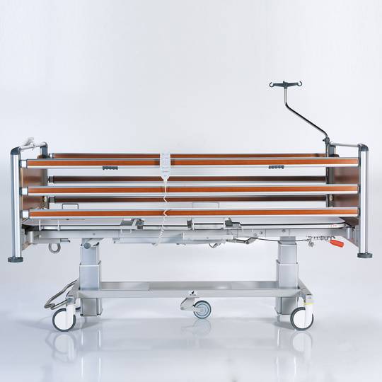 Hospital bed for patient Nitrocare HB 5230 with four motors with ABS support surface