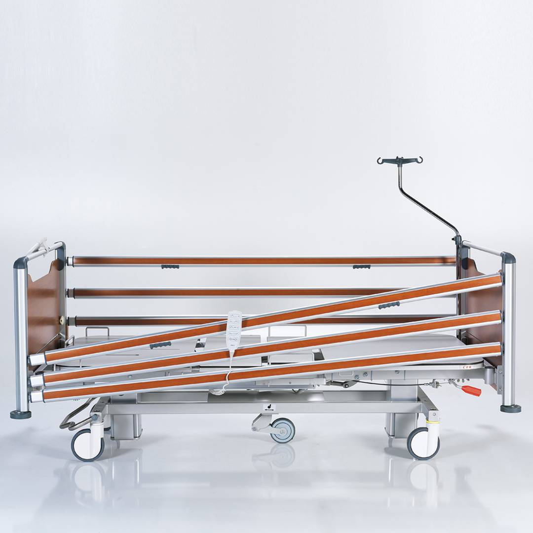 Hospital bed for patient Nitrocare HB 5230 with four motors with ABS support surface