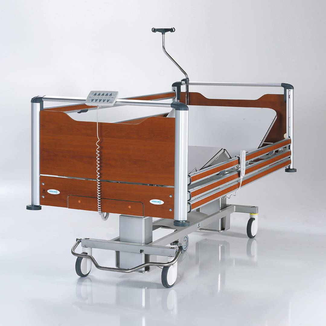 Hospital bed for patient Nitrocare HB 5230 with four motors with ABS support surface