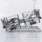 Four motor Nitrocare HB 4230 patient hospital bed with ABS lying surface