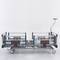 Four motor Nitrocare HB 4230 patient hospital bed with ABS lying surface