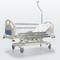 Four-motor Nitrocare HB 6630 patient hospital bed with metal lying surface