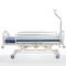 Four-motor Nitrocare HB 6630 patient hospital bed with metal lying surface