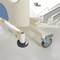 Four-motor Nitrocare HB 6630 patient hospital bed with metal lying surface