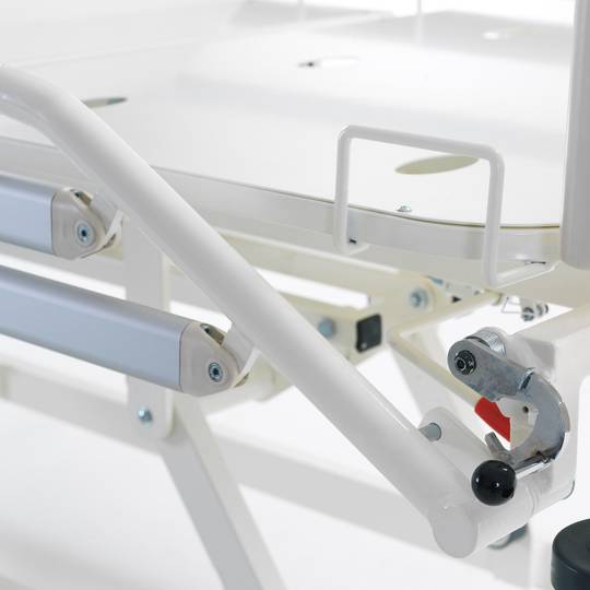 Hospital bed for patient Nitrocare HB 3150 with three motors with metal lying surface