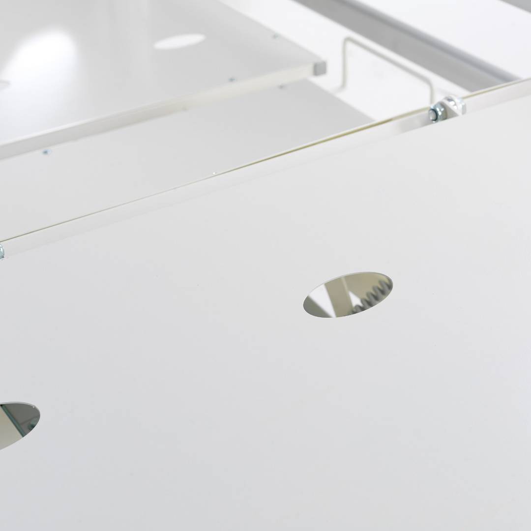 Hospital bed for patient Nitrocare HB 3150 with three motors with metal lying surface