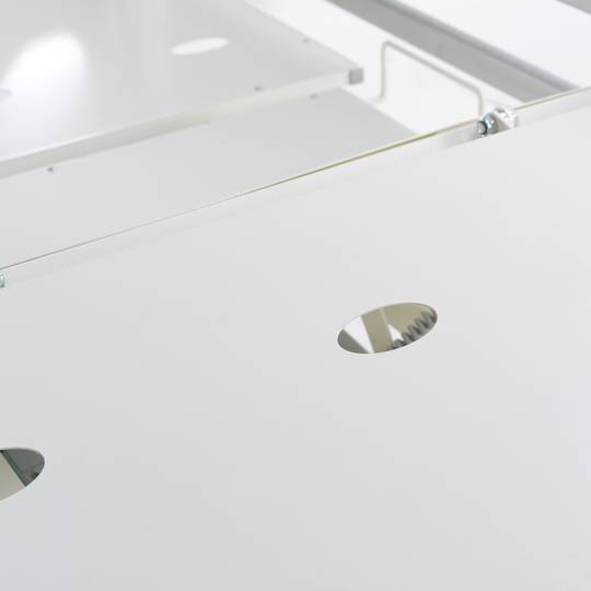 Hospital bed for patient Nitrocare HB 3150 with three motors with metal lying surface