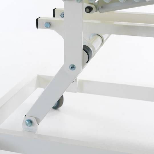 Hospital bed for patient Nitrocare HB 3150 with three motors with metal lying surface
