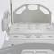 Nitrocare HB 3350 three-motor hospital bed with metal lying surface