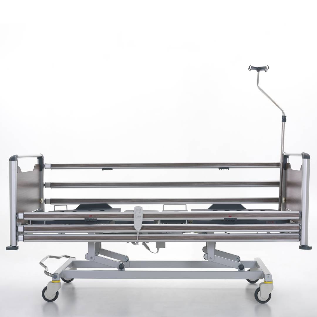 Hospital bed for patient Nitrocare HB 3230 with three motors with ABS lying surface