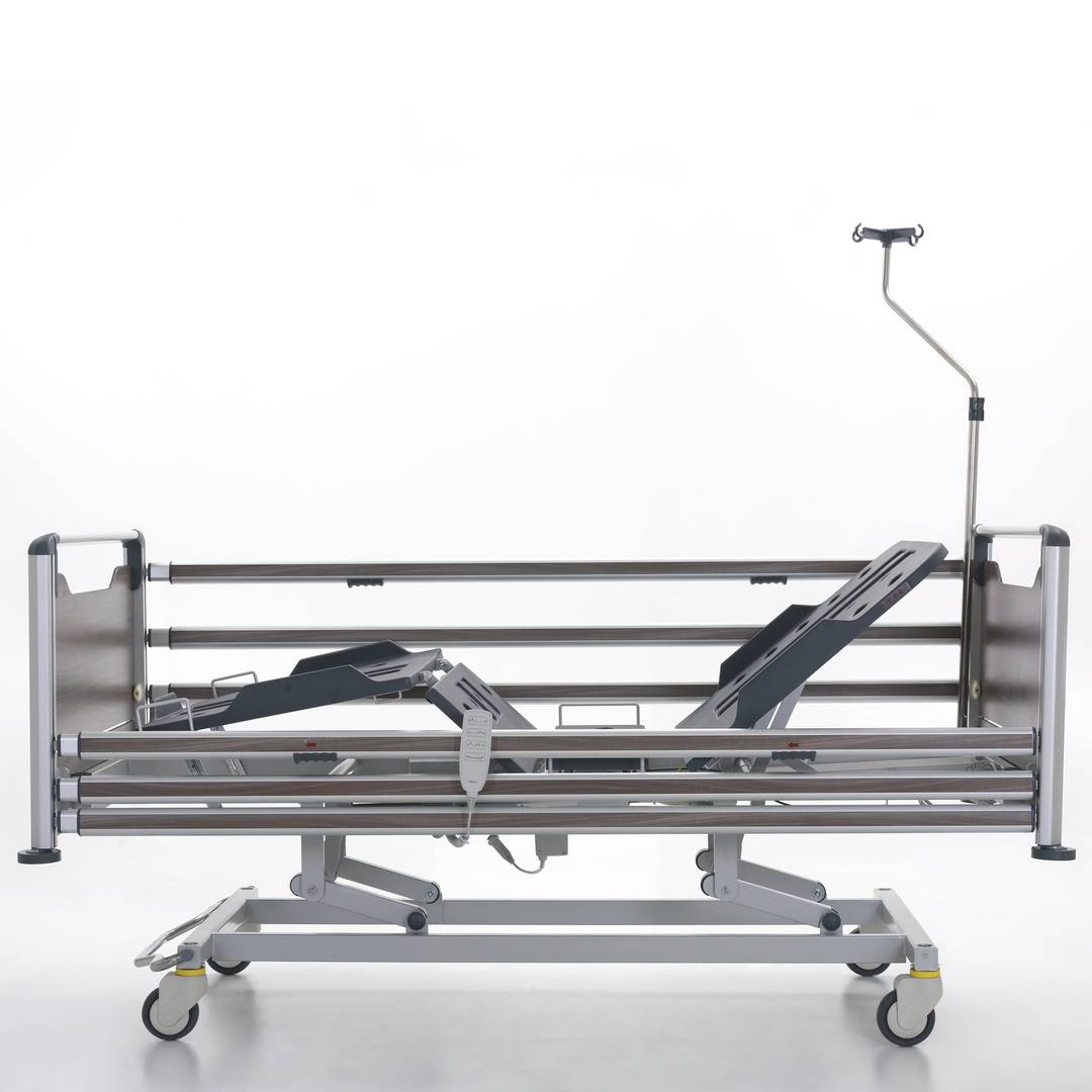 Hospital bed for patient Nitrocare HB 3230 with three motors with ABS lying surface
