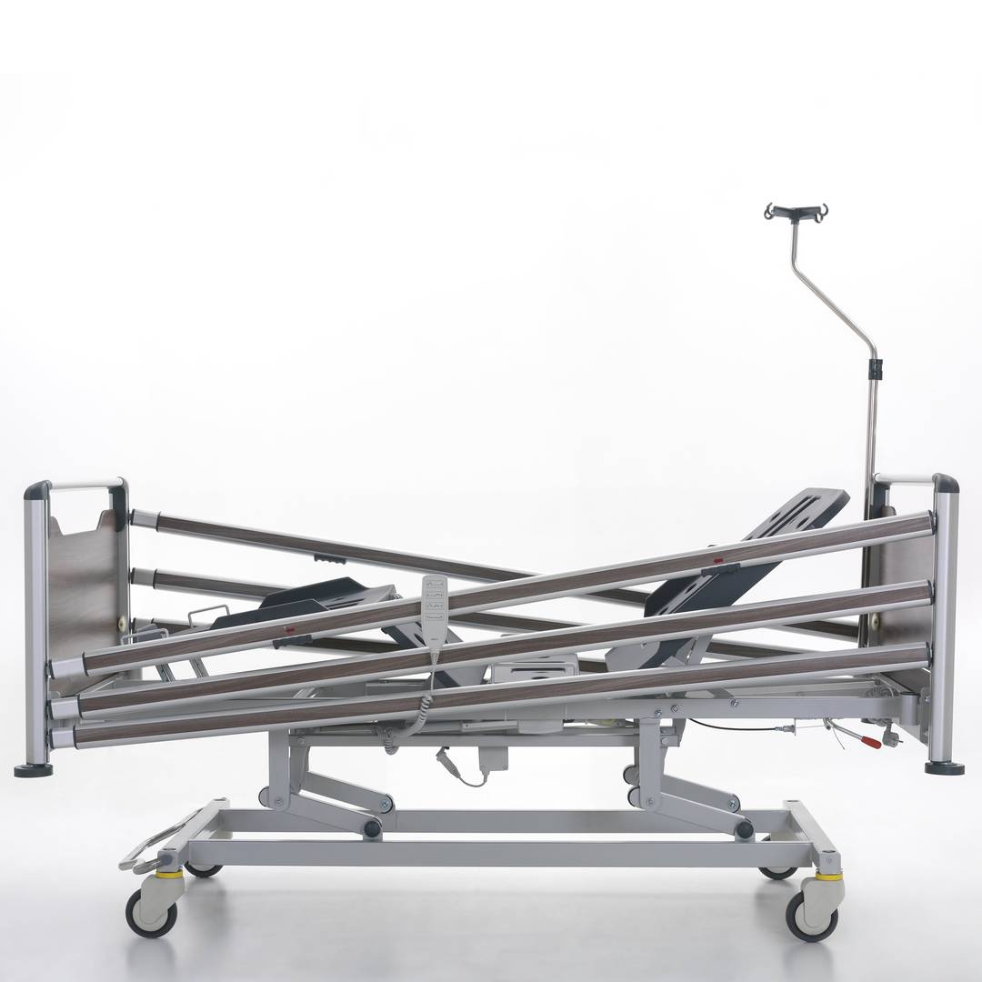 Hospital bed for patient Nitrocare HB 3230 with three motors with ABS lying surface