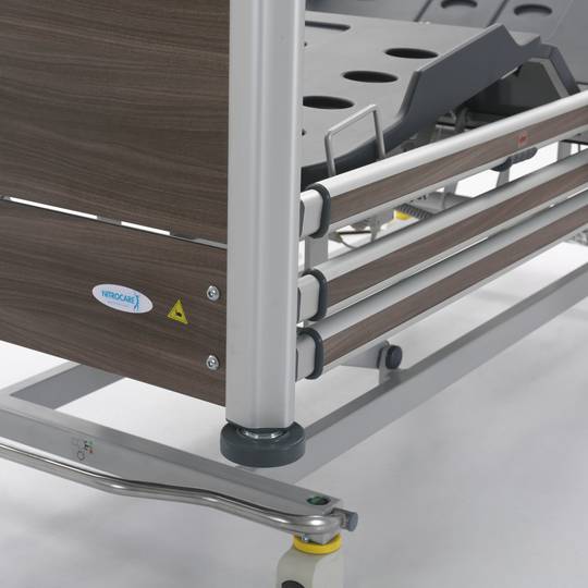 Hospital bed for patient Nitrocare HB 3230 with three motors with ABS lying surface