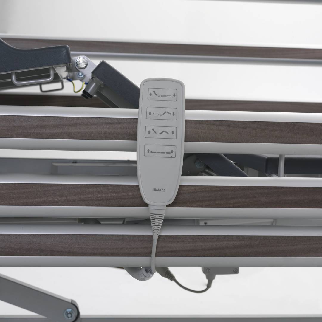 Hospital bed for patient Nitrocare HB 3230 with three motors with ABS lying surface