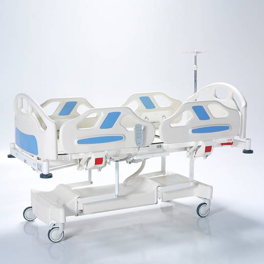 Nitrocare HB 3420P tri-motor pediatric hospital bed with HPL aluminum lying surface